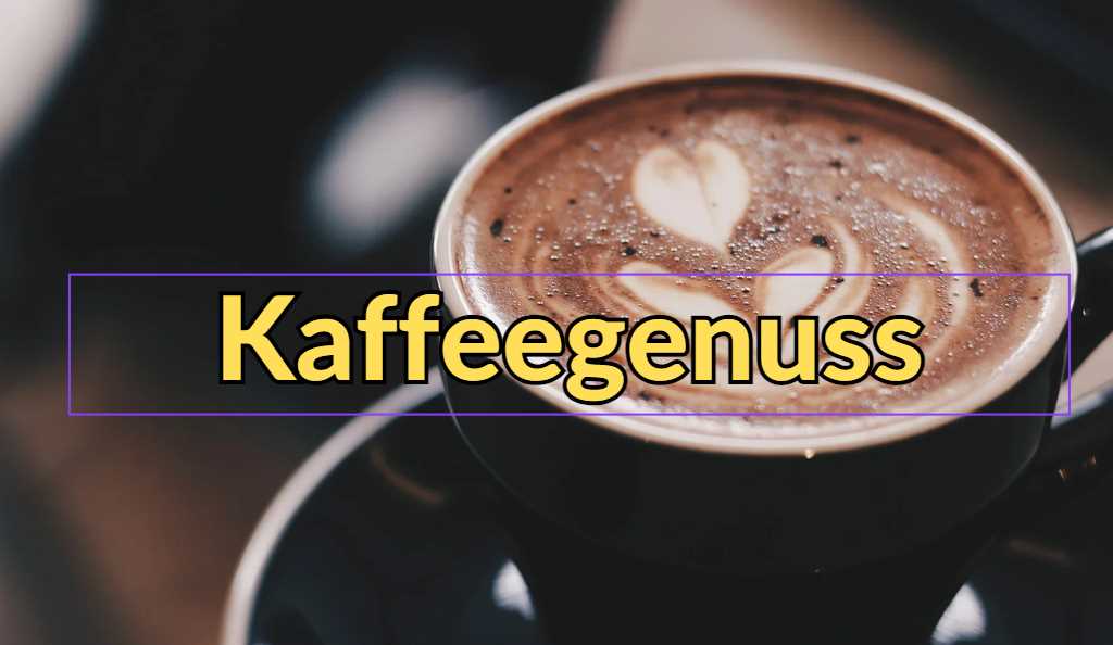 Kaffeegenuss